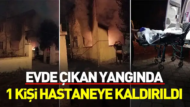 Samsun'da ev yangını meydana geldi