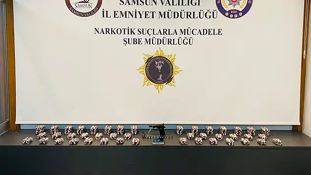 Samsun'da Film Gibi Narkotik Operasyonu