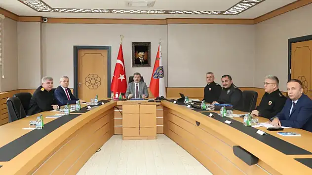 Samsun'da İl Güvenlik ve Asayiş Koordinasyon Toplantısı Yapıldı