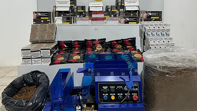 Samsun'da Kaçak Tütün Operasyonu