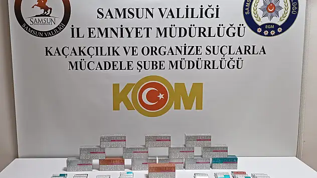 Samsun'da kaçakçılık operasyonu: 4 gözaltı