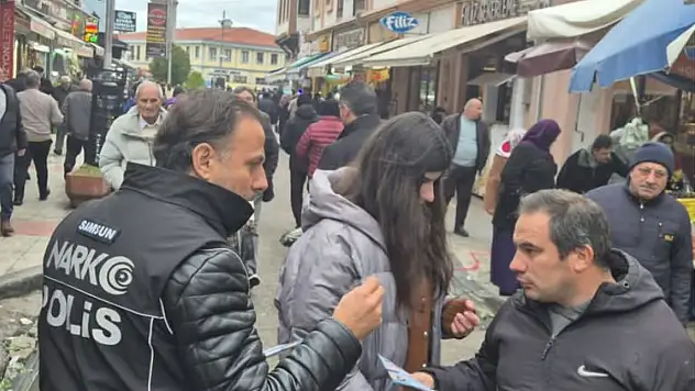 Samsun'da NARKO faaliyetleriyle 4 bin 515 kişiye ulaşıldı