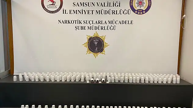Samsun'da Narkotik Operasyonu