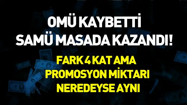 Samsun'da OMÜ kaybetti SAMÜ masada kazandı! Fark 4 kat ama promosyon miktarı neredeyse aynı