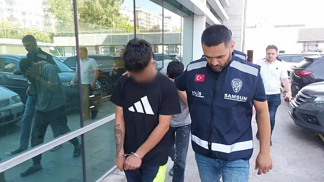 Samsun'da Ortaokulda Şok Hırsızlık
