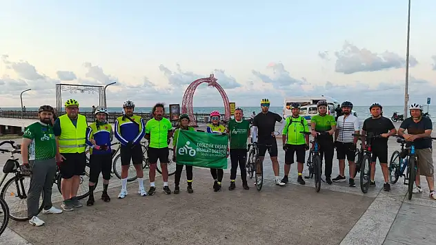 Samsun'da Pedalla Kitap Götürüyoruz kampanyası başladı