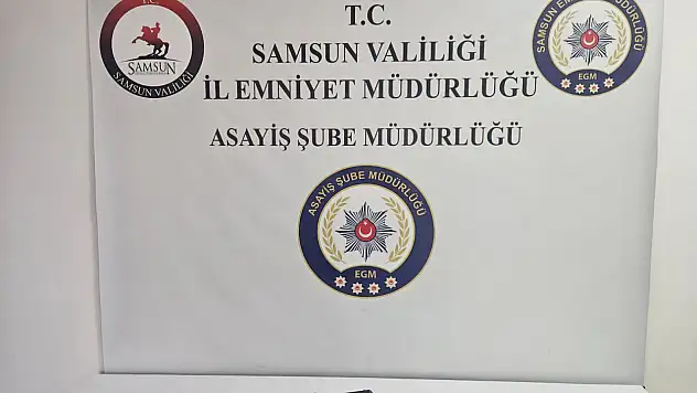 Samsun'da silahla bir kişiyi yaralayan şüpheli yakalandı