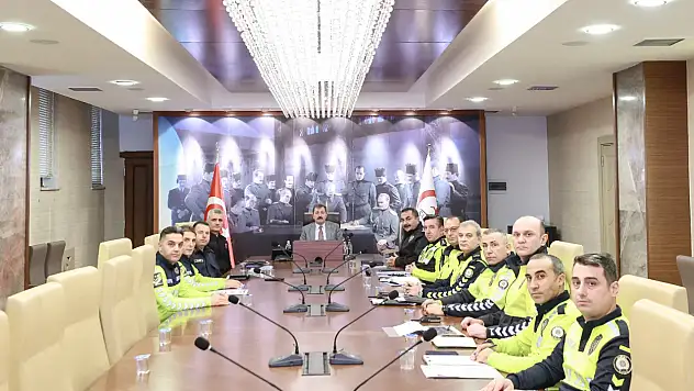 Samsun'da trafik kazaları ve denetimler masaya yatırıldı