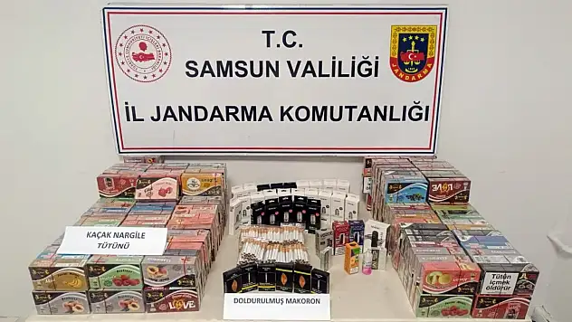 Samsun'da tütün kaçakçılığına darbe