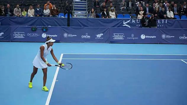Samsun'da uluslarası tenis heyecanı