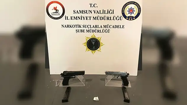 Samsun'da uyuşturucu operasyonu