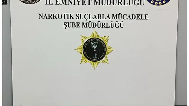 Samsun'da uyuşturucu operasyonu