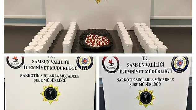Samsun'da Uyuşturucu Operasyonu
