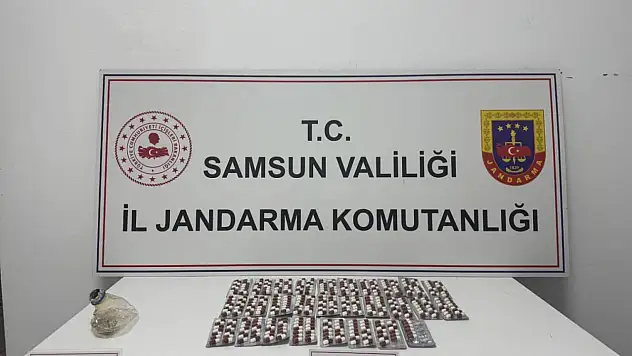 Samsun'da uyuşturucu operasyonu: 2 zanlı gözaltında