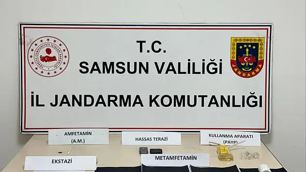 Samsun'da uyuşturucu operasyonu: 3 şüpheli yakalandı