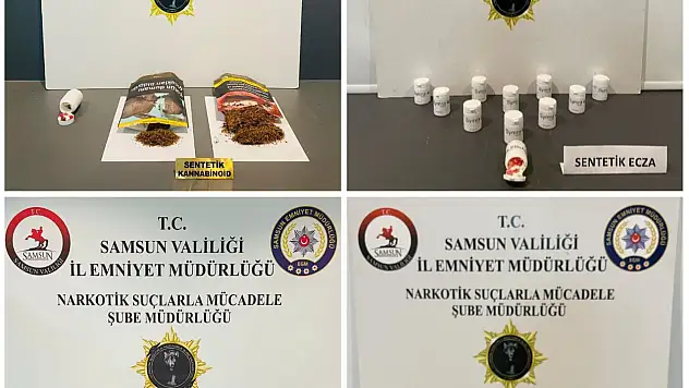 Samsun'da uyuşturucuya darbe: 12 şüpheli gözaltında
