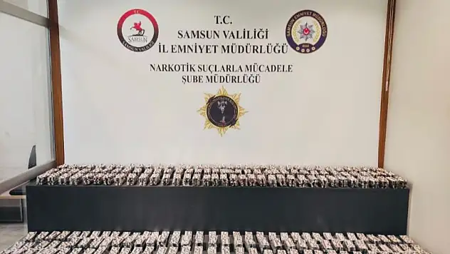 Samsun'da Valizden Uyuşturucu Fışkırdı