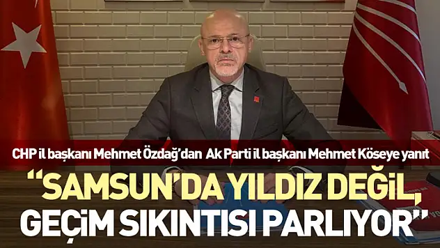 'Samsun'da yıldız değil, geçim sıkıntısı parlıyor'