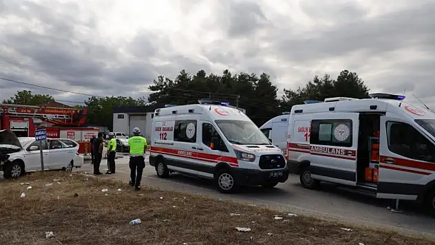 Samsun'da zincirleme trafik kazası: 6 yaralı