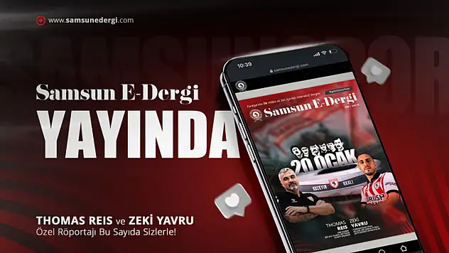 Samsun e-dergi'nin 15. sayısı yayınlandı
