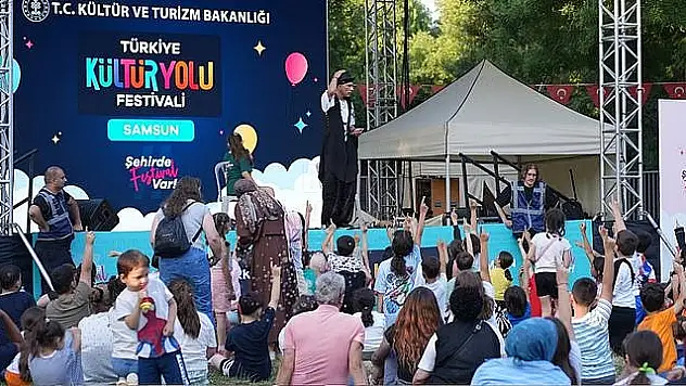 Samsun kültür  yolu festivali'nde kültür sanat her yerde