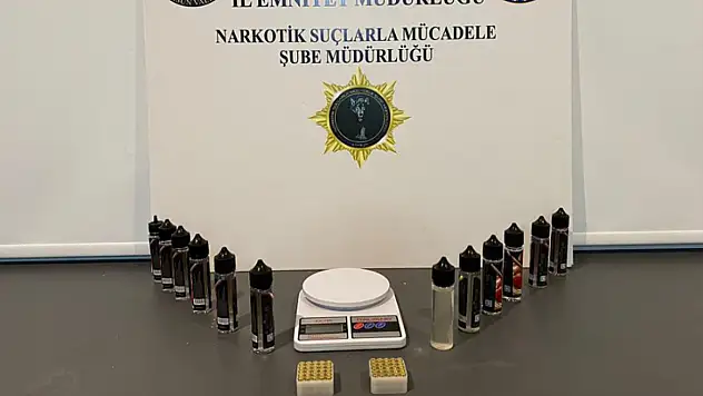 Samsun likit esrar operasyonu