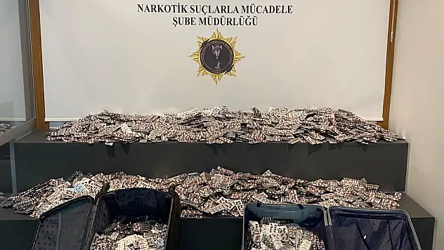 Samsun Otogarında 55 Bin Uyuşturucu Hap Ele Geçirildi