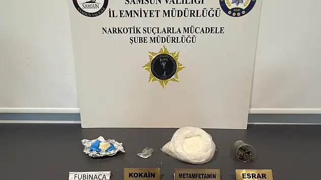 Samsun polisi uyuşturucuya nefes aldırmıyor