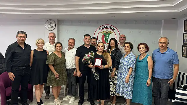 Samsun Tabip Odası'nda Görev Değişimi Gerçekleşti