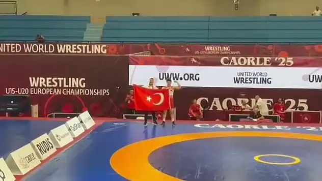 Samsun'un gururu, Avrupa şampiyonu oldu!