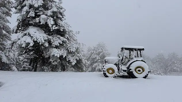 Samsun'un Zirveleri Karla Kaplandı
