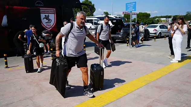 Samsunspor Atina'ya gitti