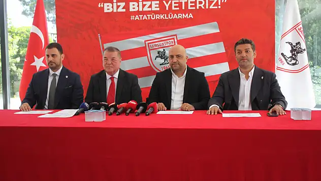 Samsunspor'da görev dağılımı açıklandı !