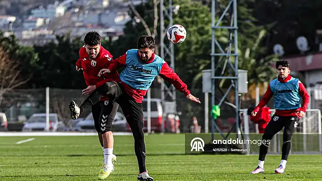 Samsunspor, Fenerbahçe maçının hazırlıklarını sürdürdü