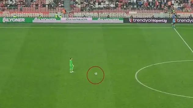 Samsunspor – Rizespor maçında beklenmedik detay