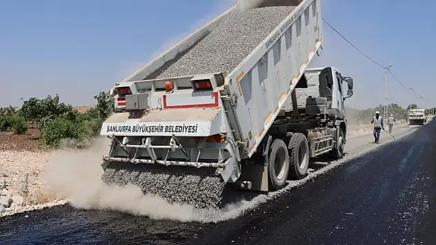 Şanlıurfa'da rahat bir ulaşım için yollar yenileniyor