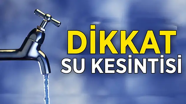 SASKİ'den Su Kesintisi Uyarısı: 4 İlçede Planlı ve Arıza Kaynaklı Kesintiler