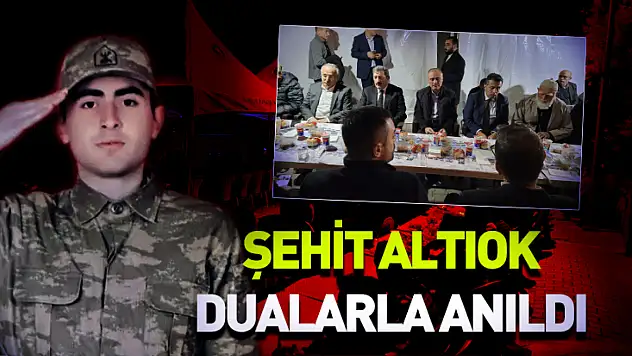 Şehit Emre Altıok dualarla anıldı