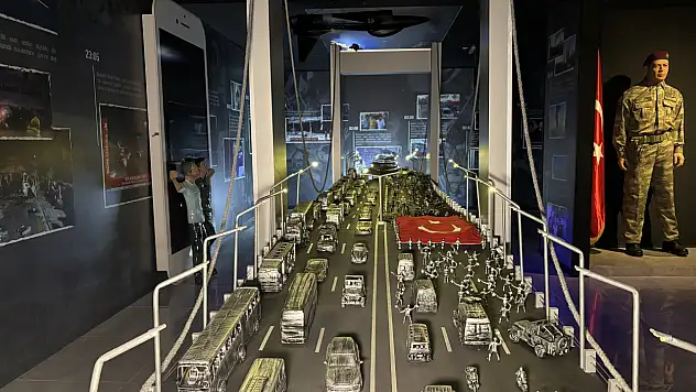 Şehit Erol Olçok 15 Temmuz Destanlar Sergievi'ne yoğun ilgi