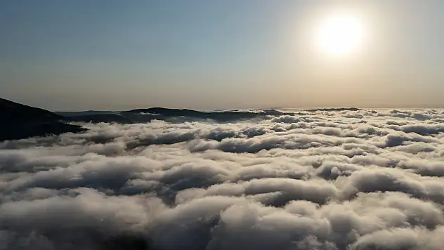 Sisler İçindeki Dürtmen Dağı Görsel Şölen Sunuyor