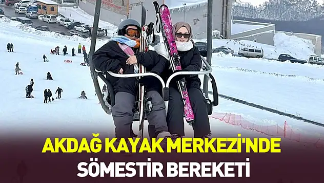 Sömestiri fırsat bilen aileler akın etti