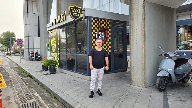 Taksi şoförünün soğukkanlı manevrası faciayı önledi