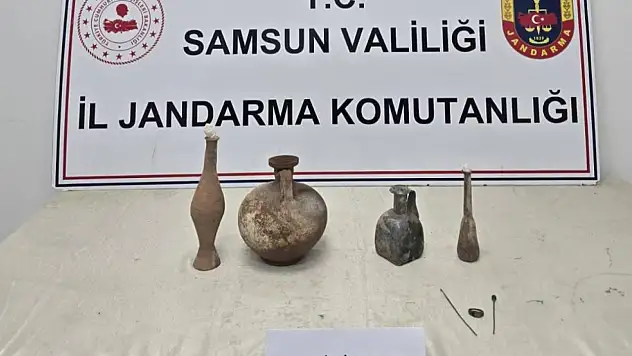 Tarihi eser operasyonunda 2 gözaltı