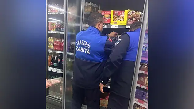 Tekkeköy'de zabıta ekiplerinden sıkı denetim