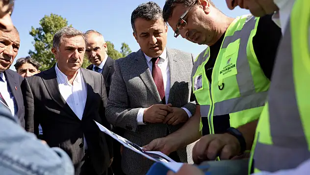 Terme'de Yeni Bulvar yolu çalışmaları devam ediyor