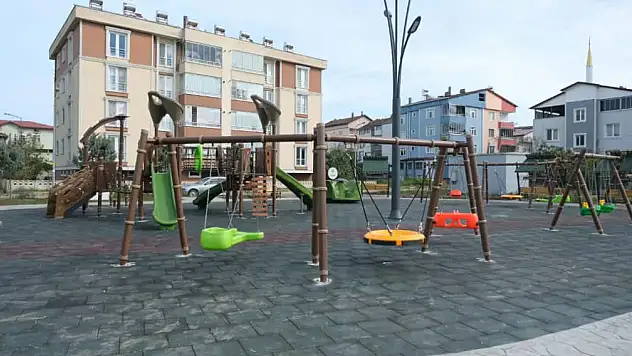 Terme'de yeni park projesi hizmete açıldı