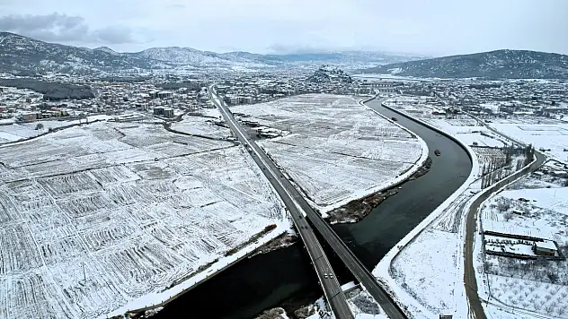 Çorum'da kar yağışı etkili oldu