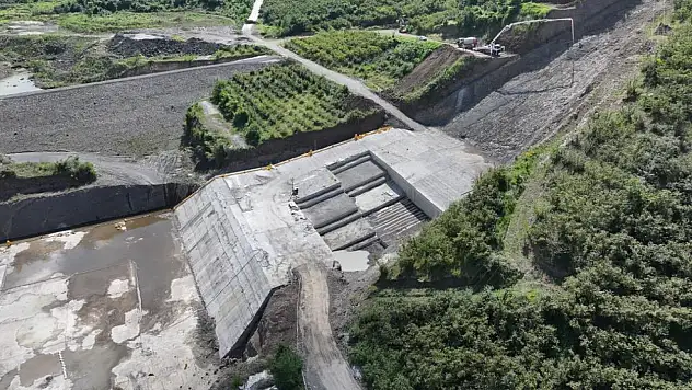 Terme'yi doğal bir afetten koruyacak projede sona doğru