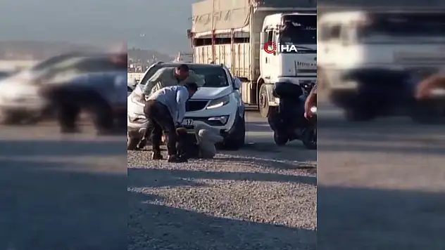 Trafikte tartıştı öldüresiye dövdü