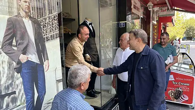 TSO Başkanı  iş yerlerinde buluştu